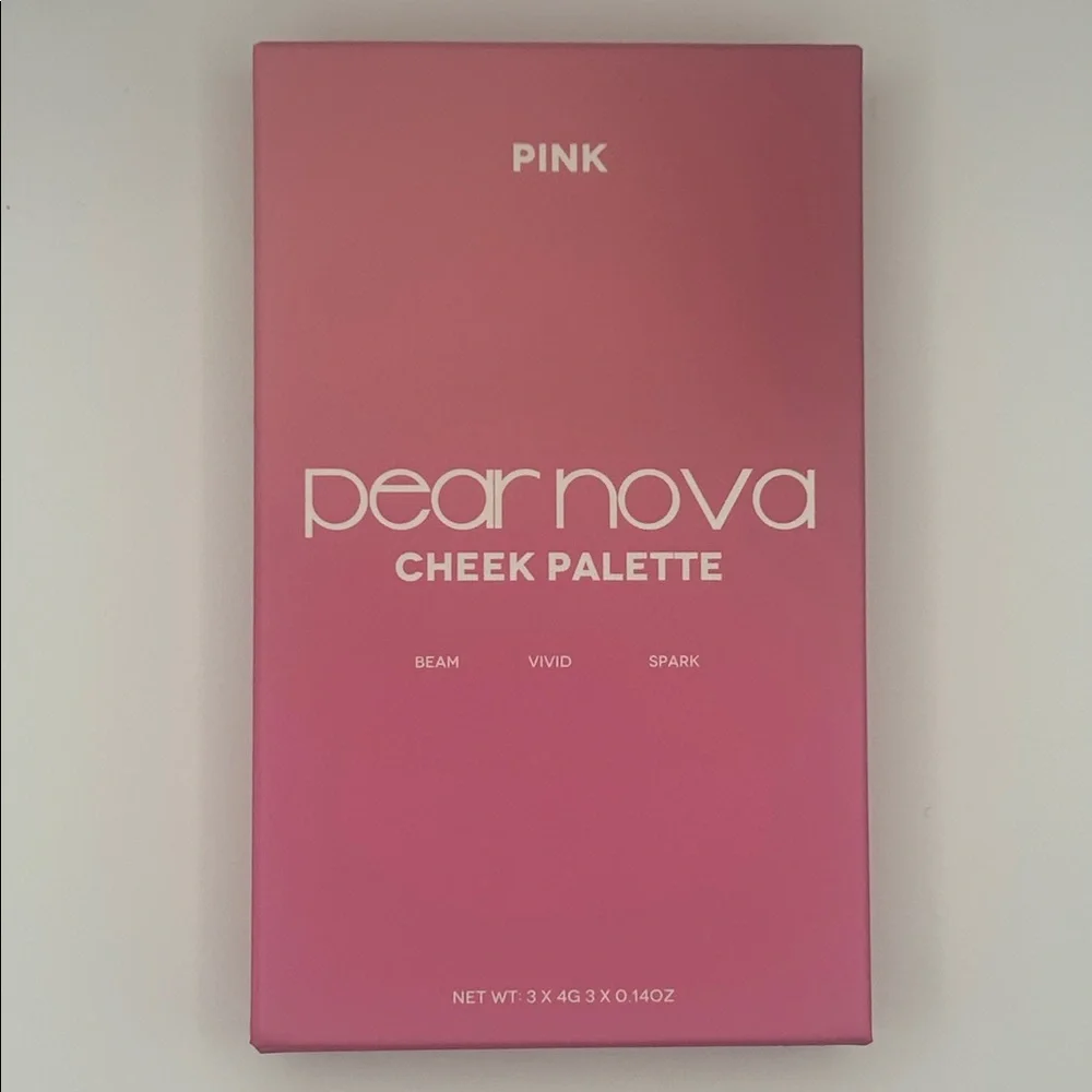 NEW pear nova Pink Cheek Blush Palette